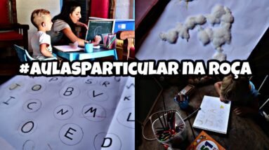 1°e 2° DIA DE AULA DO JOÃO NA ROÇA!