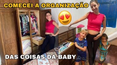 FAXINA+ ORGANIZANDO A CÔMODA E O GUARDA ROUPA DAS CRIANÇAS