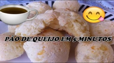 PÃO DE QUEIJO MAIS FÁCIL DO MUNDO #Marido na Cozinha