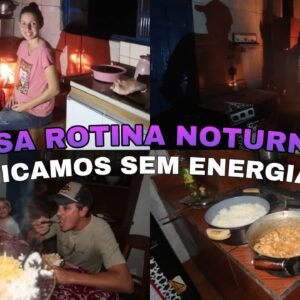 ROTINA NOTURNA NA ROÇA GRÁVIDA | TOUR ATUALIZADO DA CASA