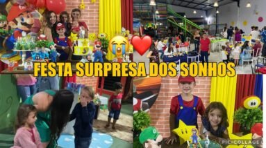 VLOG: FIZEMOS UMA FESTA SURPRESA PRO JOÃO *6 anos*