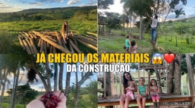 UMA GRANDE CONQUISTA PRO NOSSO SÍTIO 🥰 | vamos construir nossa cerca dos sonhos