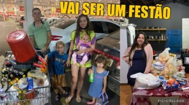 COMPRAS PRA FESTA DO NOSSO RÉVEILLON !