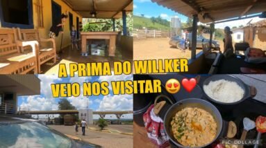 CHEGOU NOSSAS VISITAS 😍 | PREPAREI A CASA PRA RECEBÊ-LOS *que dia feliz 🥰 *