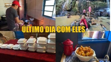 WILLKER ACORDOU CEDINHO E FEZ O CAFÉ DA MANHÃ PRAS VISITAS + NOITE DO LANCHE