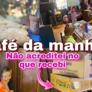 TEVE PÃO CASEIRO DE CAFÉ DA MANHÃ | RECEBIDOS DE MARCAS SUPER FAMOSAS