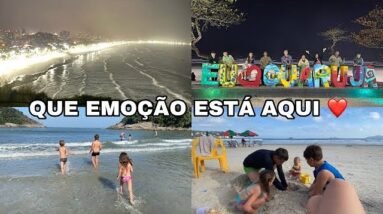 NOSSO DIA DOS PAIS NA PRAIA Conhecendo lugares maravilhosos em Guarujá SP