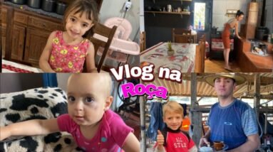 WILLKER E O JOÃO ACORDOU CEDO E FOI TIRAR LEITE | VIDA DE DONA DE CASA