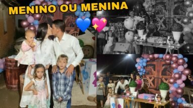 CHÁ REVELAÇÃO MENINO OU MENINA? *Quarta Gravidez*