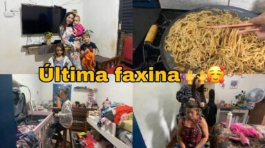 VLOG ÚLTIMA FAXINA DO ANO ! | ARRUMEI O CABELO DA ELIETE 🥰