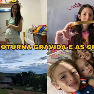 ROTINA NOTURNA GRÁVIDA E COM 3 CRIANÇAS | 1º RECEBIDOS DE DECORAÇÃO PRA CASA NOVA