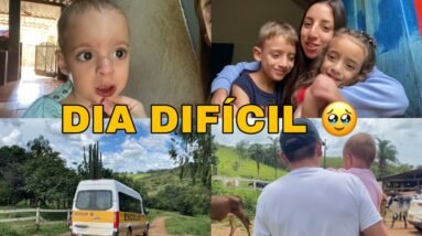 DE VOLTA A ROTINA! MARIA CAIU E MACHUCOU A BOCA + ANA CHOROU NA ESCOLA 🥹