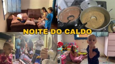 ROTINA DE SEGUNDA + NOITE DO CALDO EM FAMÍLIA