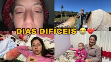 ESTOU COM DEPRESSÃO PÓS PARTO ?? | FUI DORMIR NA CASA DA ELIETE | A OBRA VOLTOU *meu pós parto* 💔🥹