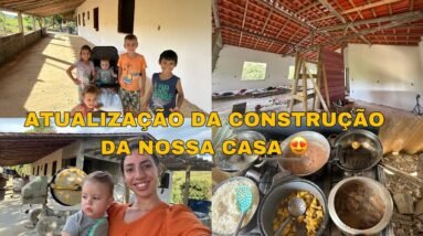 COMEÇAMOS A PARTE ELÉTRICA DA NOSSA CASA ! *Quase uma hora de VLOG*