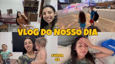 MESMO PASSANDO MAL A ROTINA NÃO PARA 🥹RECEBEMOS VISITAS + ELIETE VOLTOU A TRABALHAR