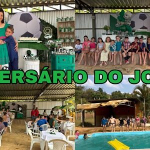 VLOG A MAIOR FESTA DE ANIVERSÁRIO QUE EU JÁ FIZ !  *9 ANOS DO CRAQUE JOÃO LUCAS*