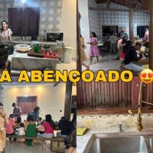 A FAMÍLIA CONHECENDO A CASA DO SÍTIO 😍 instalamos nossa torneira