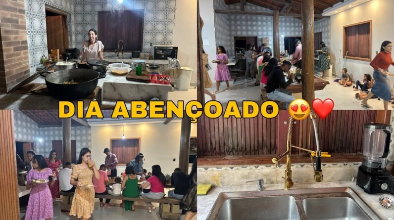 A FAMÍLIA CONHECENDO A CASA DO SÍTIO 😍 instalamos nossa torneira