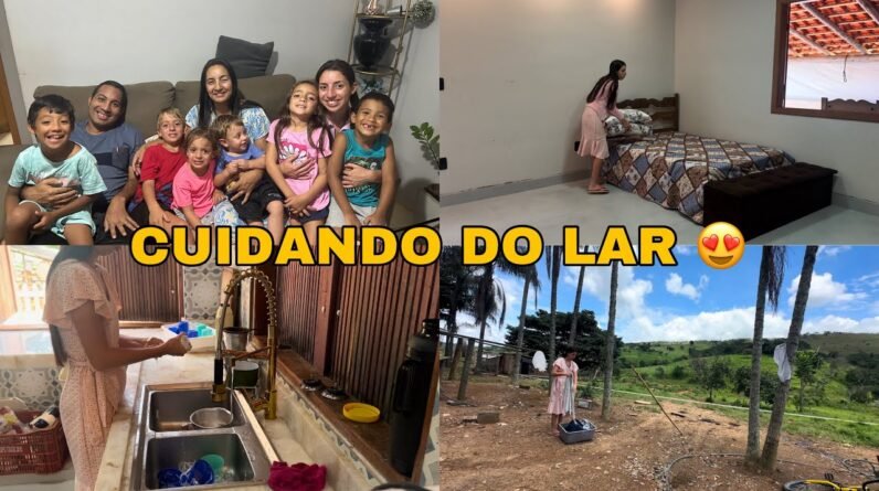 ACORDEI CEDINHO E CUIDEI DO LAR+ FOMOS PRA UBERABA VISITAR MINHA FAMÍLIA