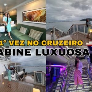 DA ROÇA AO GLAMUR : VIAJANDO EM UM CRUZEIRO LUXUOSO PELA PRIMEIRA VEZ 😭❤️