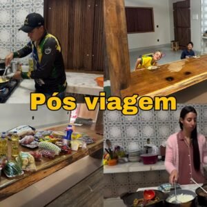 NOSSA ROTINA PÓS VIAGEM NA ROÇA