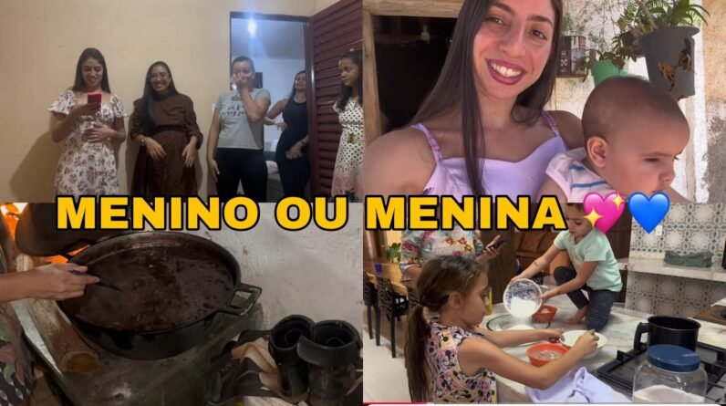 FEIJOADA NA CASA DO TIO TIÃO!+ BRICADEIRA PRA DESCOBRIR O SEXO DO BEBÊ DAS CUNHADAS 😍